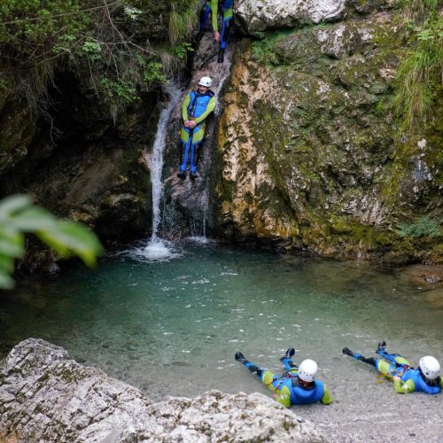 canyoning slovenia bovec slo